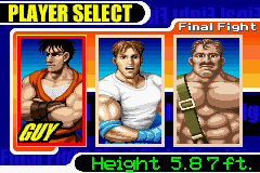 Final Fight One screenshot 5 for GameBoy Advance